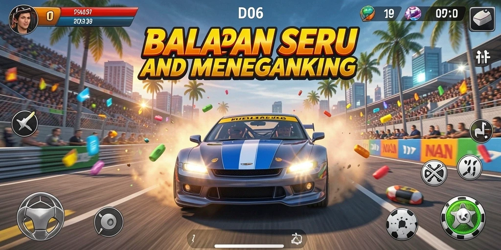 Gambaran gameplay D06 yang seru dan menegangkan.