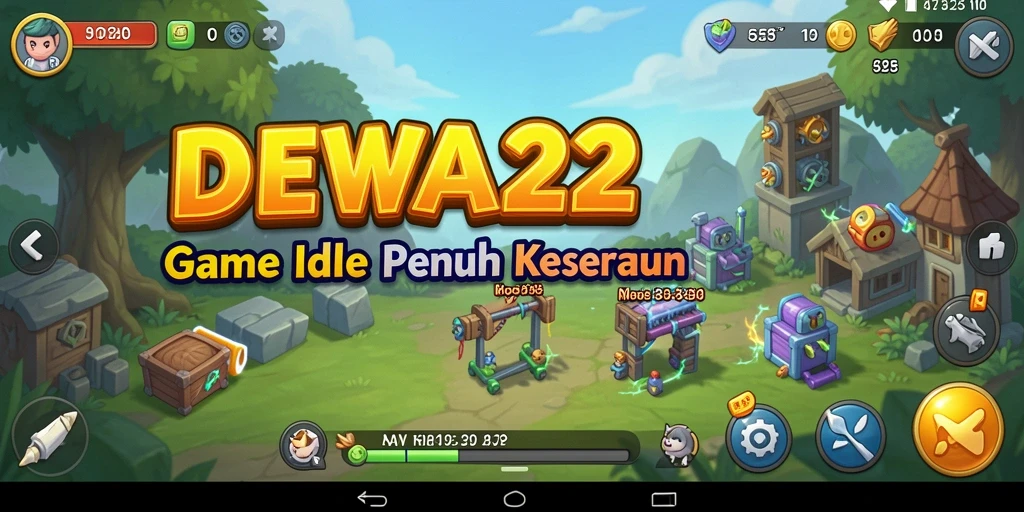 Tampilan gameplay DEWA22 yang menarik dan interaktif.