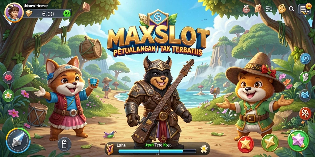 Gameplay <strong>MAXSLOT</strong> yang menakjubkan di dunia terbuka.