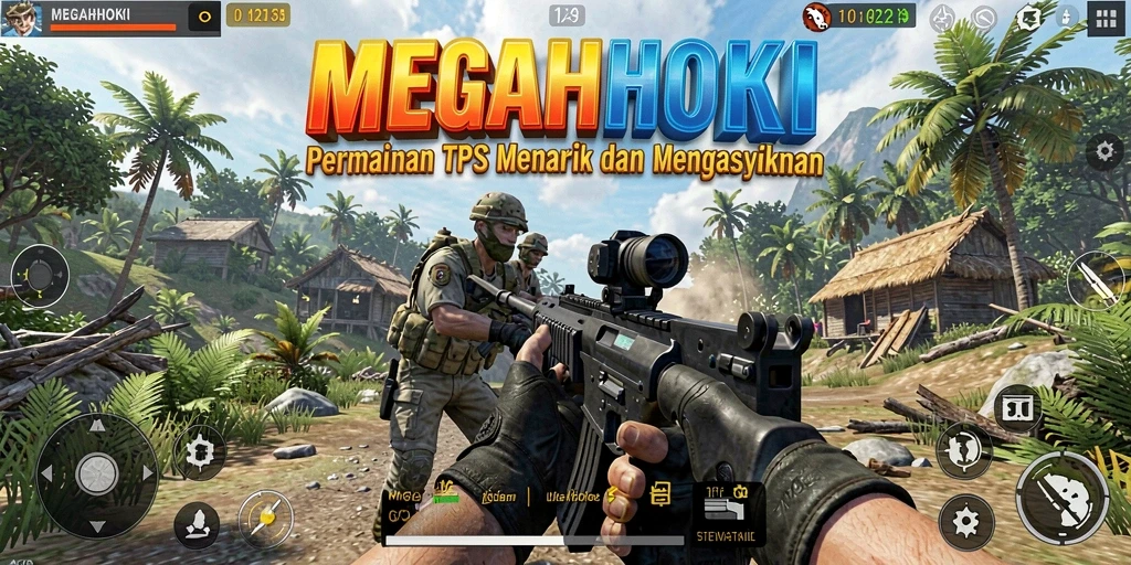 Tampilan menarik dalam gameplay MEGAHOKI yang memukau.