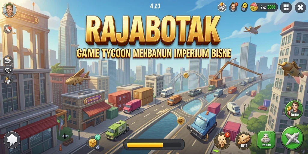 Tampilan gameplay RAJABOTAK yang menarik dan interaktif.