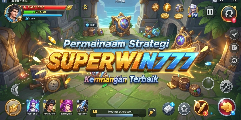 Tampilkan adu strategi menarik dalam gameplay SUPERWIN777.