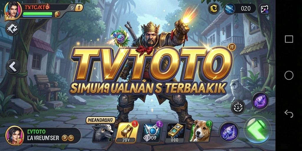 Screenshot TVTOTO menunjukkan gameplay Simulation yang mengasyikkan dan interaktif.